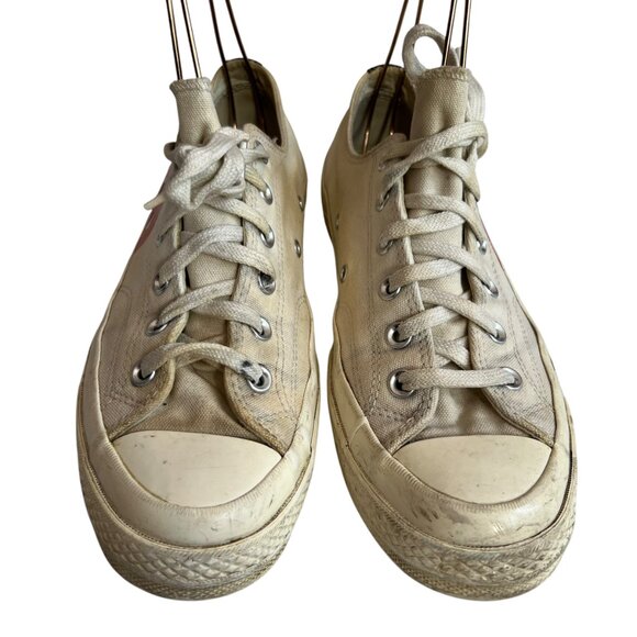 Comme des Garçons Play Converse Low Chuck Taylor Sneakers - Picture 2 of 14